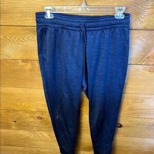 Under Armour Dark Blue Sweatpants women’s large drawstring‎ joggers athleisure